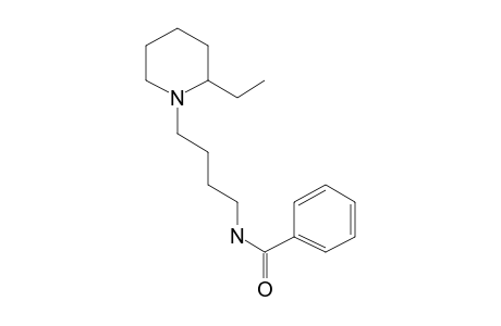 N-(4-Benzoylaminobutyl)-2-ethylpiperidine