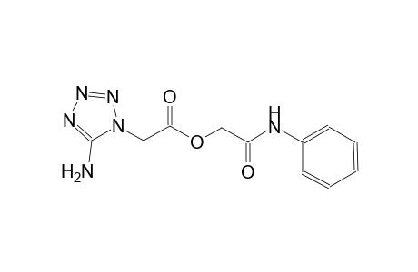 1H-tetrazole-1-acetic acid, 5-amino-, 2-oxo-2-(phenylamino)ethyl ester