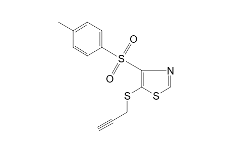 5-[(2-propynyl)thio]-4-(p-tolylsulfonyl)thiazole