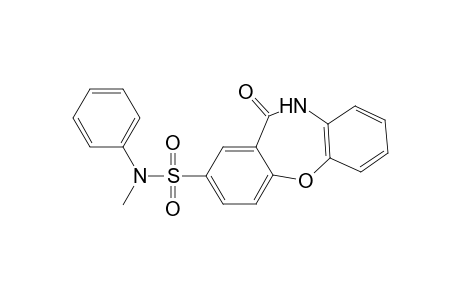 dibenzo[b,f][1,4]oxazepine-2-sulfonamide, 10,11-dihydro-N-methyl-11-oxo-N-phenyl-