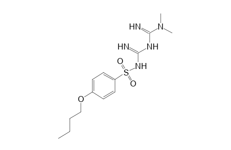 5-[(p-BUTOXYPHENYL)SULFONYL]-1,1-DIMETHYLBIGUANIDE