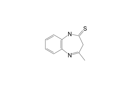 2,3-Dihydro-4-methyl-(1H)1,5-benzodiazepine-2-thione