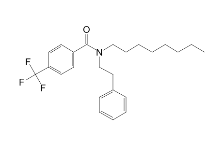 Benzamide, 4-(trifluoromethyl)-N-(2-phenylethyl)-N-octyl-