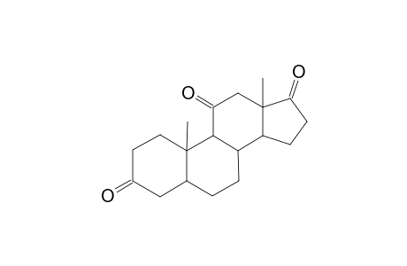 10,13-dimethyl-1,2,4,5,6,7,8,9,12,14,15,16-dodecahydrocyclopenta[a]phenanthrene-3,11,17-trione