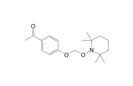 1-[4-[(2,2,6,6-tetramethyl-1-piperidyl)oxymethoxy]phenyl]ethanone