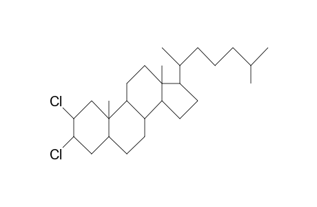 2a,3b-Dichloro-5a-cholestane