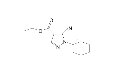 5-cyano-1-(1-methylcyclohexyl)pyrazole-4-carboxylic acid ethyl ester
