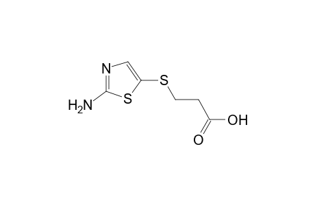 3-(2-amino-5-thiazolylthio)propionic acid