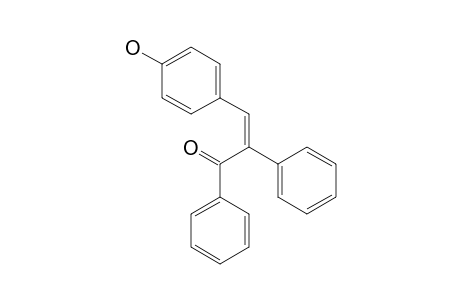 2-Propen-1-one, 3-(4-hydroxyphenyl)-1,2-diphenyl-