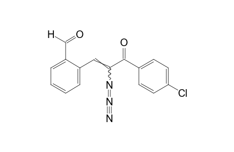 o-[2-azido-2-(p-chlorobenzoyl)vinyl]benzaldehyde