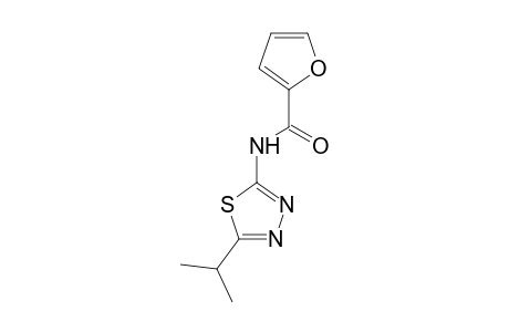 N-(5-isopropyl-1,3,4-thiadiazol-2-yl)-2-furamide
