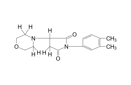 2-morpholino-N-(3,4-xylyl)succinimide