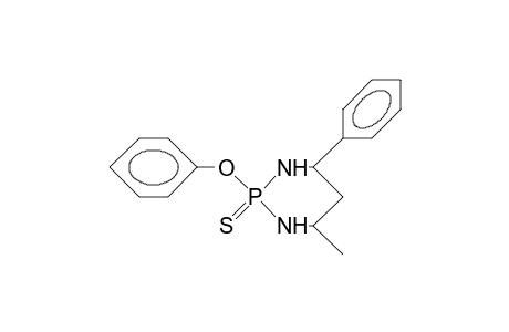 4-Methyl-2-phenoxy-6-phenyl-2-thio-1,3,2-diazaphosphorinane