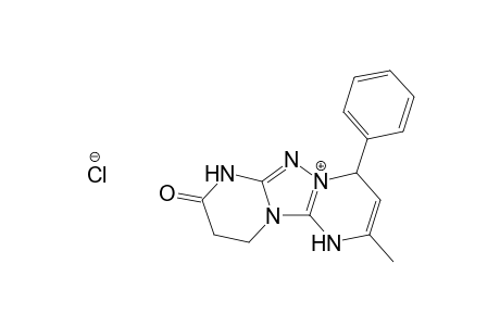 2-Methyl-8-oxo-4-phenyl-1,4,7,8,9,10-hexahydro[1,2,4]triazolo[1,5-a:4,3-a']dipyrimidin-5-ium chloride