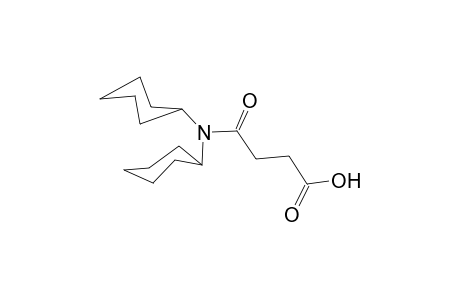 4-(Dicyclohexylamino)-4-oxobutanoic acid