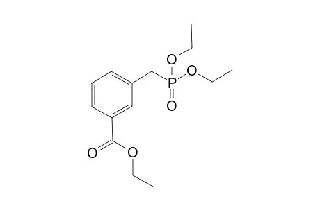 3-(diethoxyphosphorylmethyl)benzoic acid ethyl ester