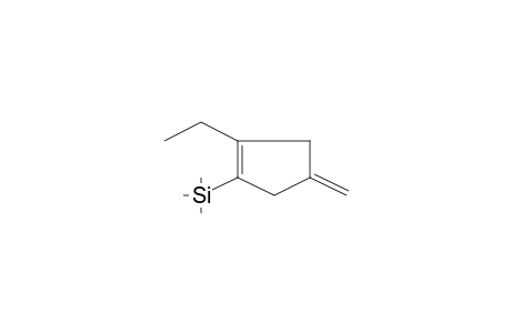 (2-Ethyl-4-methylene-1-cyclopenten-1-yl)(trimethyl)silane