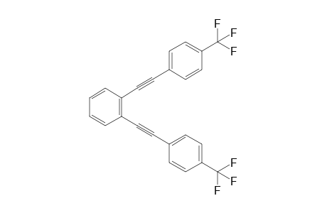 1,2-bis[2-[4-(trifluoromethyl)phenyl]ethynyl]benzene