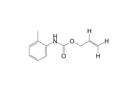 o-methylcarbanilic acid, allyl ester