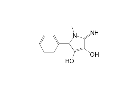 1H-Pyrrole-3,4-diol, 2,5-dihydro-2-imino-1-methyl-5-phenyl-