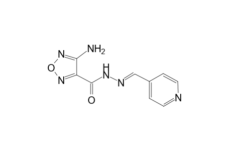 Furazan-3-carbohydrazide, 4-amino-N2-(4-pyridylmethylene)-