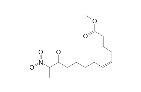 METHYL-(2E,5Z)-11-HYDROXY-12-NITROUNDECA-2,5-DIENOATE