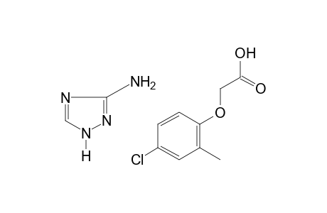 3-amino-s-triazole, compound with [(4-chloro-o-tolyl)oxy]acetic acid (1:1)