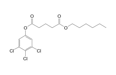 Glutaric acid, hexyl 3,4,5-trichlorophenyl ester