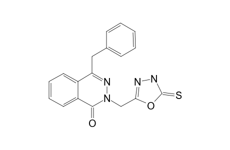 5-[(4-Benzyl-1(2H)-oxophthalazin-1(2H)-2-yl)methyl]-1,3,4-oxadiazol-2-thione