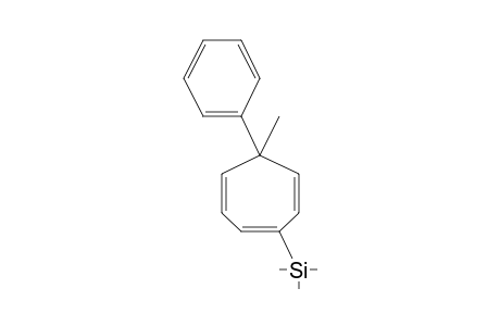 1,3,5-Cycloheptatriene, 7-methyl-7-phenyl-3-trimethylsilyl-