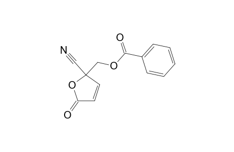 5-Cyano-5-(benzoyloxymethyl)dihydrofuran-2-one