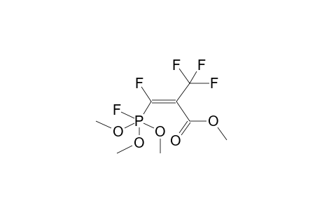 1-FLUORO-1-(TRIMETHOXYFLUOROPHOSPHORANYL)-2-CARBOMETHOXY-2-TRIFLUOROMETHYLETHENE