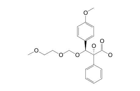 (2R,3S)-2-Phenyl-2-hydroxy-3-(4-methoxyphenyl)-3-(2-methoxyethoxymethyoxy)propanoic acid