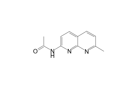 N-(7-methyl-1,8-naphthyridin-2-yl)ethanamide
