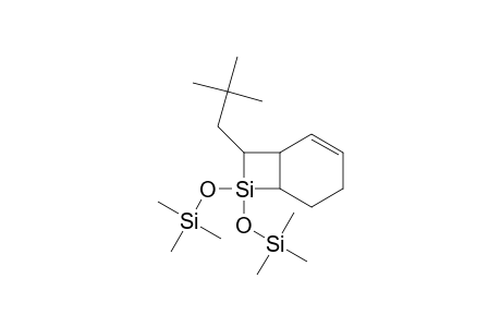 anti-8-Neopentyl-7,7-bis(trimethylsiloxy)-7-silabicyclo[4.2.0]oct-2-ene