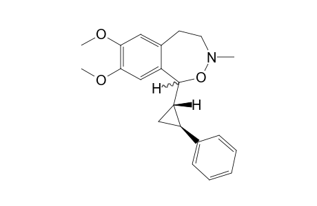 7,8-Dimethoxy-1-((1S,2S)-2-phenylcyclopropyl)-3-methyl-1,3,4,5-tetrahydro-2,3-benzoxazepine