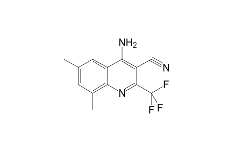 4-Amino-6,8-dimethyl-2-trifluoromethyl-quinoline-3-carbonitrile