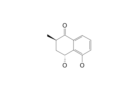 (2R*,4R*)-4,5-DIHYDROXY-2-METHYLTETRALONE