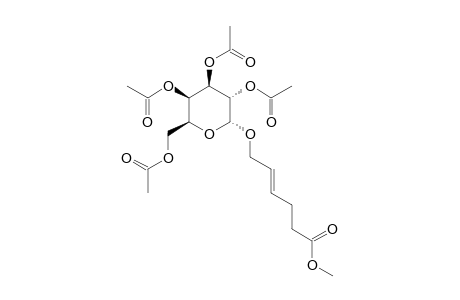 METHYL-6-(2,3,4,6-TETRA-O-ACETYL-ALPHA-D-GALACTOPYRANOSYLOXY)-HEX-4-ENOATE