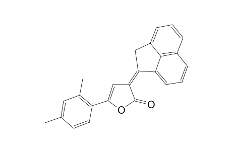 2(3H)-furanone, 3-(1(2H)-acenaphthylenylidene)-5-(2,4-dimethylphenyl)-, (3Z)-