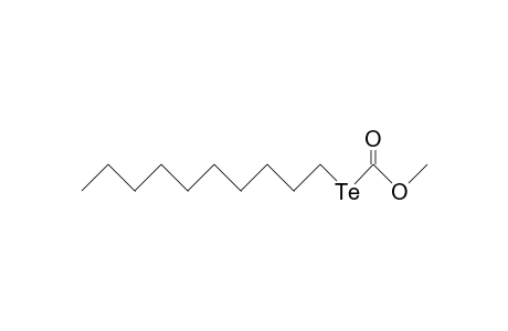 2-Tellura-lauric acid, methyl ester