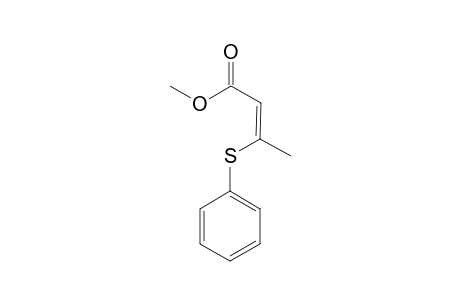 Methyl-(Z)-3-phenylthio-2-butenoate