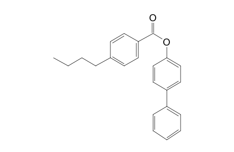 4-Butylbenzoic acid, 4-biphenyl ester