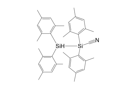 [Bis(2,4,6-trimethylphenyl)silyl-bis(2,4,6-trimethylphenyl)silyl]formonitrile