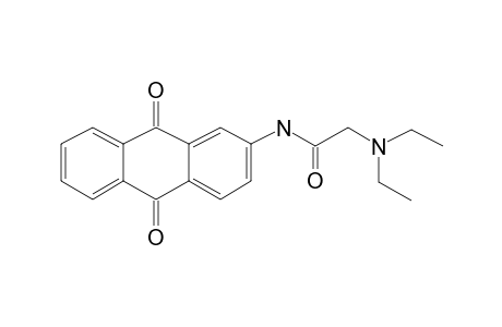 2-(Diethylamino)-N-(9,10-dioxoanthracene-2-yl)-ethanamide