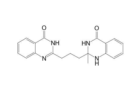 2-[3-(2-Methyl-4-oxo-1,2,3,4-tetrahydro-quinazolin-2-yl)-propyl]-3H-quinazolin-4-one