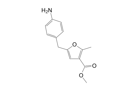 Methyl 5-(4-Aminobenzyl)-2-methylfuran-3-carboxylate