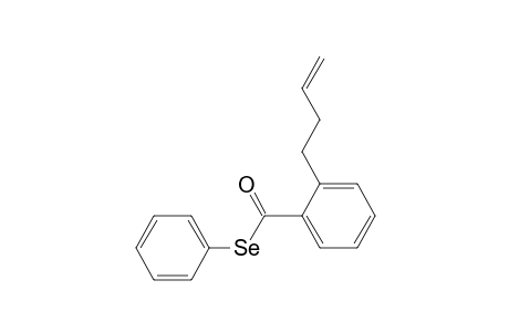 Se-Phenyl 2-(3-butenyl)benzenecarboselenoate