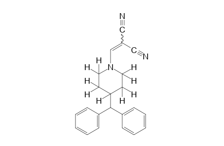 {[4-(diphenylmethyl)piperidino]methylene}malononitrile