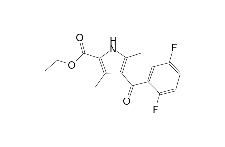 ethyl 4-(2,5-difluorobenzoyl)-3,5-dimethyl-1H-pyrrole-2-carboxylate